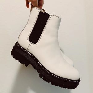 Marc Fisher Chelsea platform boots